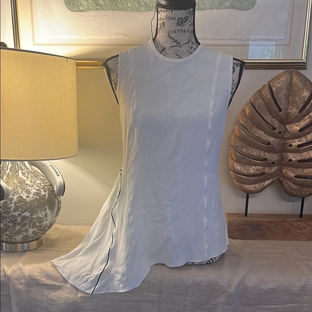 Proenza Schouler White Sleeveless Top